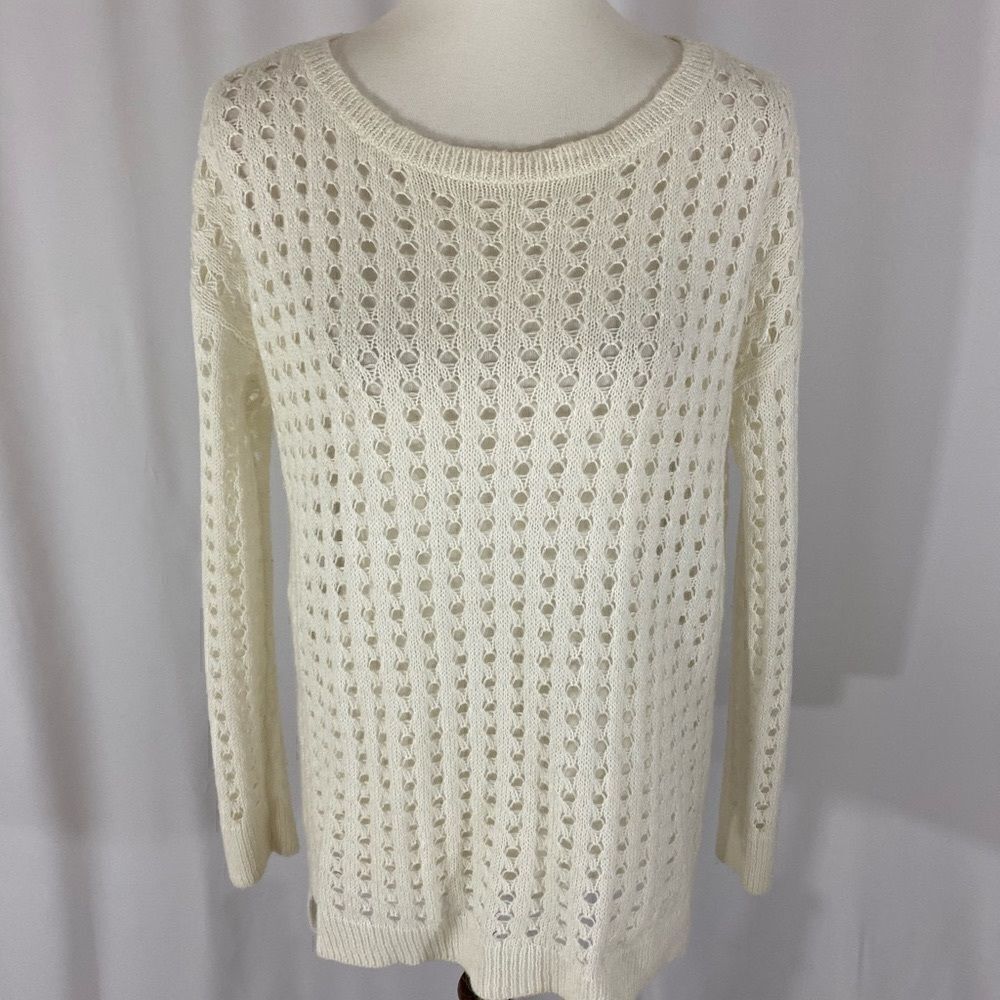 Valette Ivory Long Sleeve Sweater